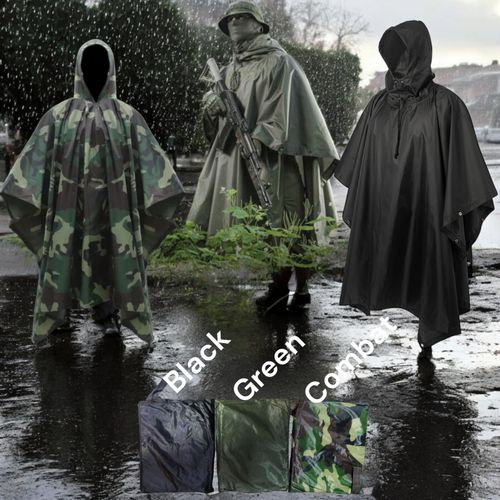 Waterproof Poncho Raincoats - Image 2